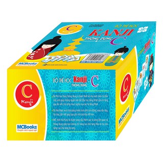 Sách - Bộ thẻ học Kanji thông dụng - C