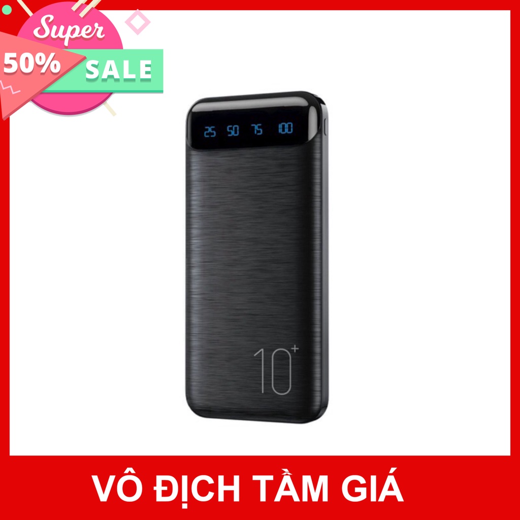 (Sale) Sạc Dự Phòng Chính Hãng WK 161/163,10000mAh-20000mAh, Màn Hình LED Hiển Thị % Pin (Bảo Hành 12 Tháng) TGPK8999