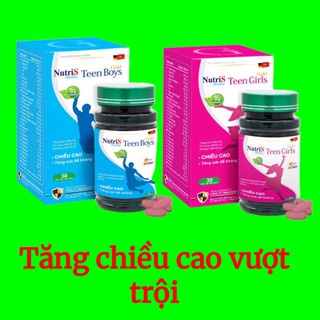 NUTRIS DAILY TEEN GIRL / TEEN BOY Tăng chiều cao vượt trội 2020