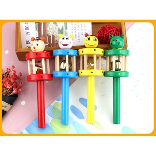 Xúc xắc gỗ đầu thú đáng yêu cho bé yêu_(Chuồng_B3) (SP000256)