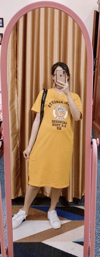 Váy cốt tông xuông bầu 1