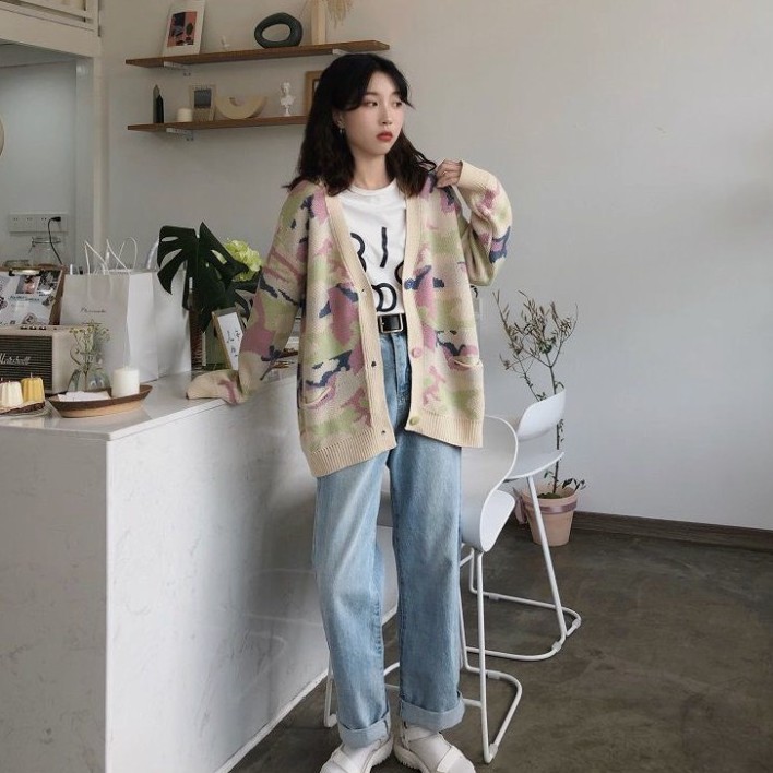 Áo Len Cardigan Nữ, Áo Khoác Len Thời trang Hàng Quảng Châu Cao Cấp Dễ Thương mặc siêu xinh | BigBuy360 - bigbuy360.vn