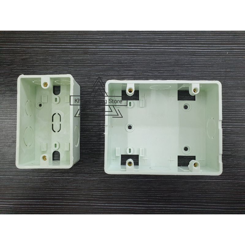 Đế Âm Tự Chống Cháy / Hộp âm , đế âm đơn, đế âm đôi , đế vuông Sino S2157 , S2157/D