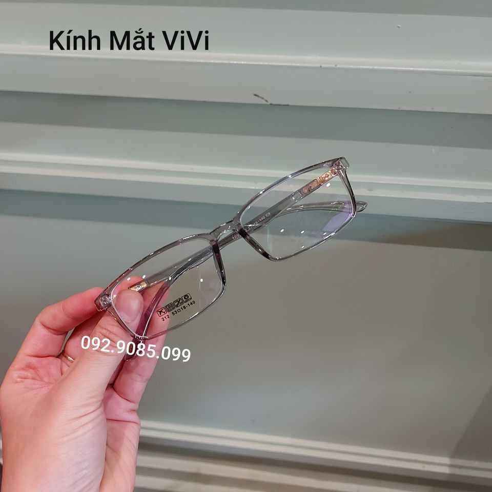 Gọng kính cận nhựa dẻo Nam Nữ dáng vuông 212 - Kính thời trang 0 độ hàn quốc + Nhận cắt cận viễn loạn | BigBuy360 - bigbuy360.vn
