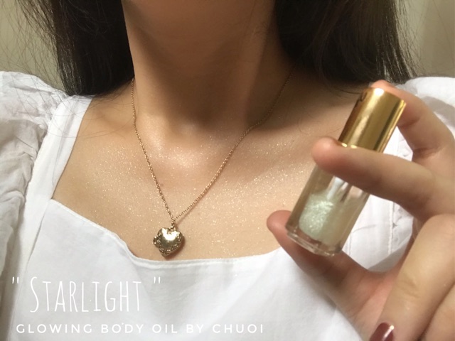 GLOWING BODY OIL - Dầu nước hoa bôi body nhũ chảy chảy. | BigBuy360 - bigbuy360.vn