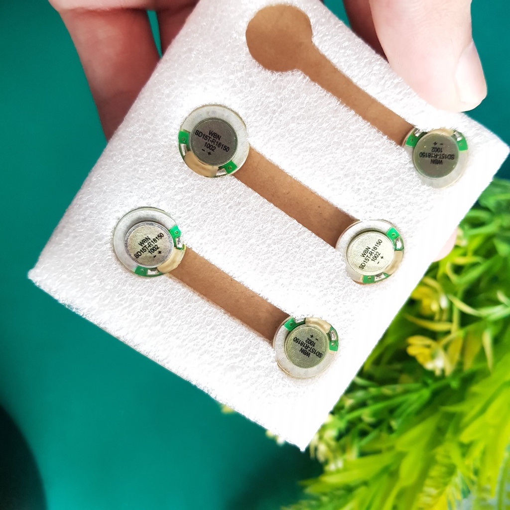 Bộ 6 Loa tai nghe 0.15W màng rung 18R 1.5CM - KhoDienTu