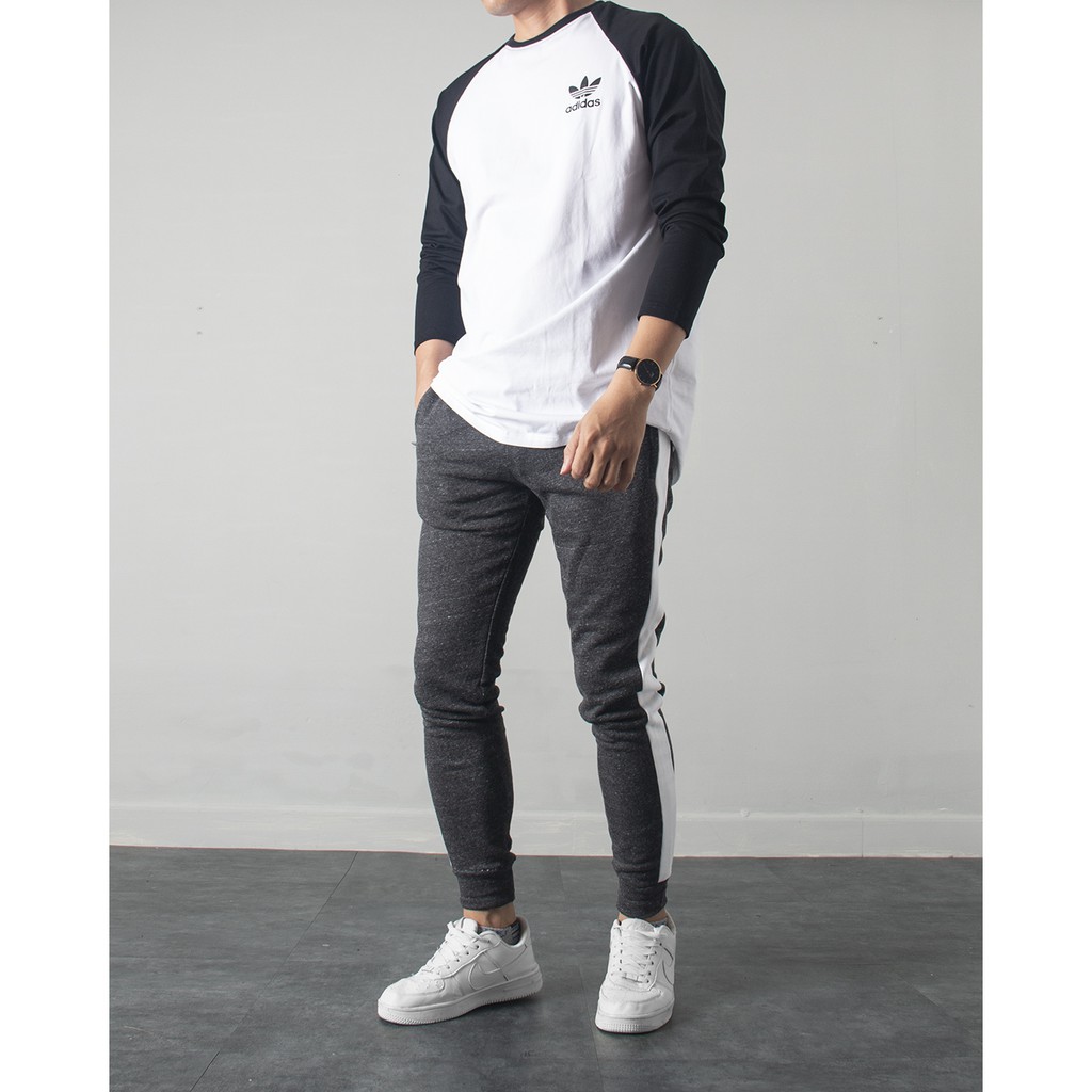 Áo thun tay dài nam lai bầu raglan das cực đẹp | BigBuy360 - bigbuy360.vn