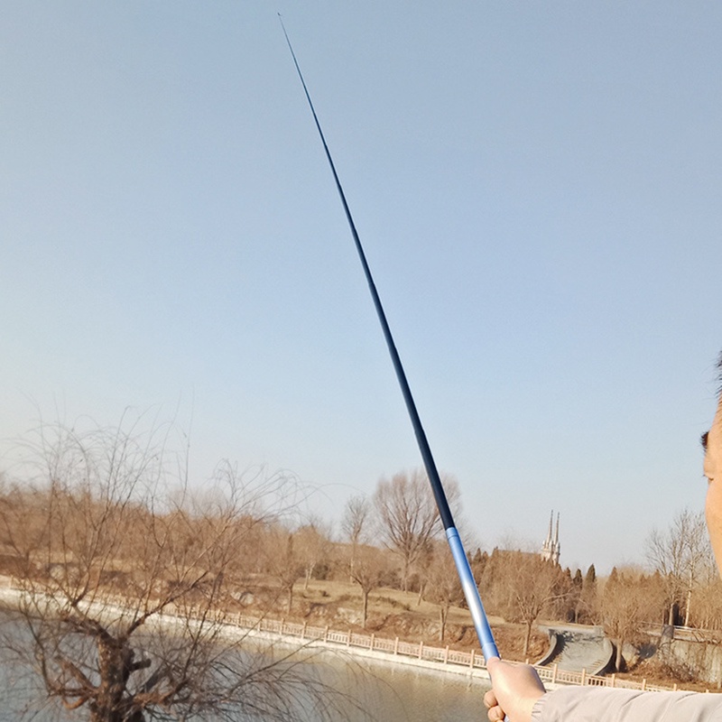 Cần câu đài cần câu tôm telescopic fishing pole carbon fiber rod 1.8-4.5m