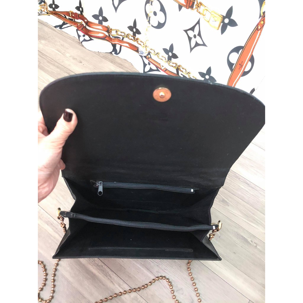 Thanh lý túi đeo chéo nữ da cá sấu thật 100%