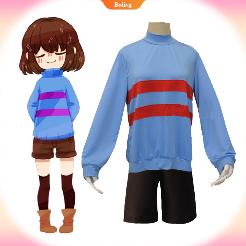Bộ trang phục hoá trang nhân vật Game Undertale Frisk Chara