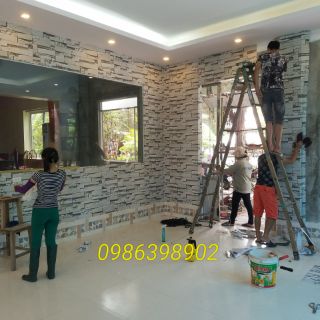 5m giấy dán tường 3d khổ 60cm