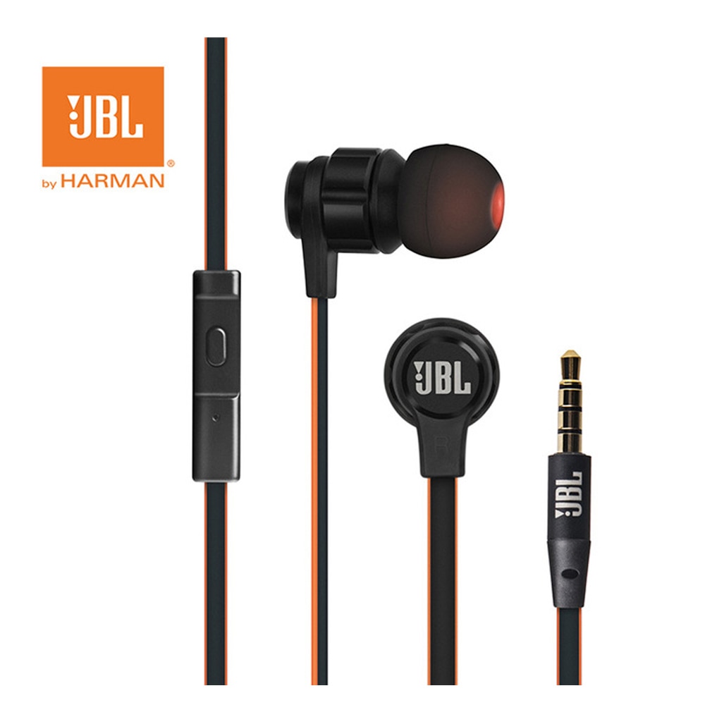 Tai Nghe Thể Thao Jbl T180A Âm Thanh Sống Động Jack Cắm 3.5mm Cao Cấp