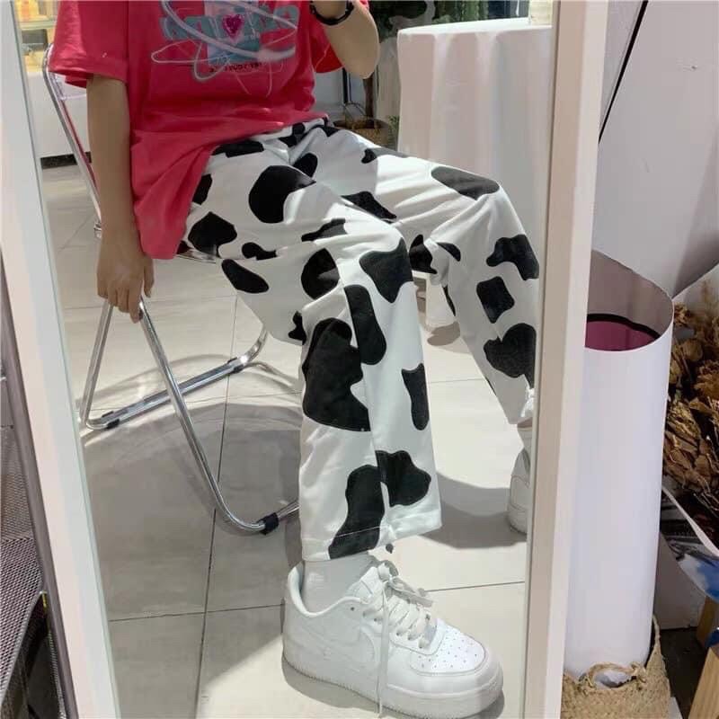 Quần LongPant Bò Sữa Dây Rút Ảnh Thật