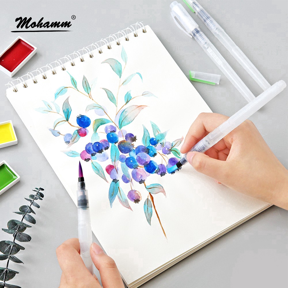 Bộ 3 bút lông vẽ màu nước tiện dụng