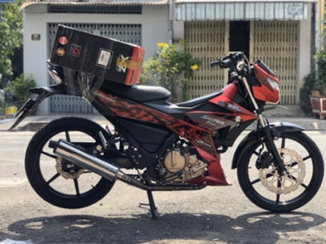 Mâm X1R 6 cây Raider Satria gắn như zin