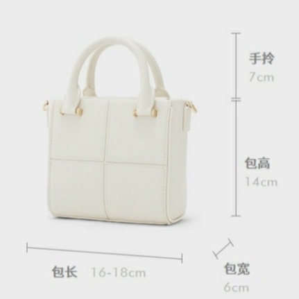 ✑◐Túi Xách ck2- ck2- Thời Trang Mùa Hè Cho Nữ50671317Túi Đeo Vai Bằng Vải Bông Nhỏ Gọn Thiết Kế Chần Bông Dành Cho Bạn Nữ - 1 Tuổi