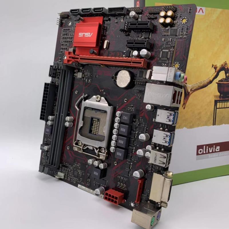 Bo Mạch Chủ Asus Ex-b150m-v3 / Asus Ex-b250m-v5 Desktop B150 Lga 1151 Ddr4 Core I7 I5 I3 32g Usb3.0 #5