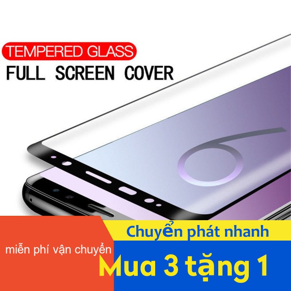 Kính cường lực 20D bảo vệ toàn màn hình điện thoại cho Samsung S6 S7 S8 S9 S10 S20 Ultra Note10 Pro Lite Plus Edge