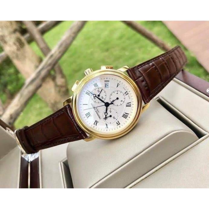 ĐỒNG HỒ NAM  Frederique Constant GMT FC DRESS WATCH