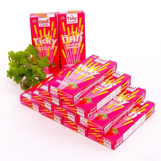 [Lốc 12 +1] Bánh que phủ kem Ticky Thái Lan | BigBuy360 - bigbuy360.vn
