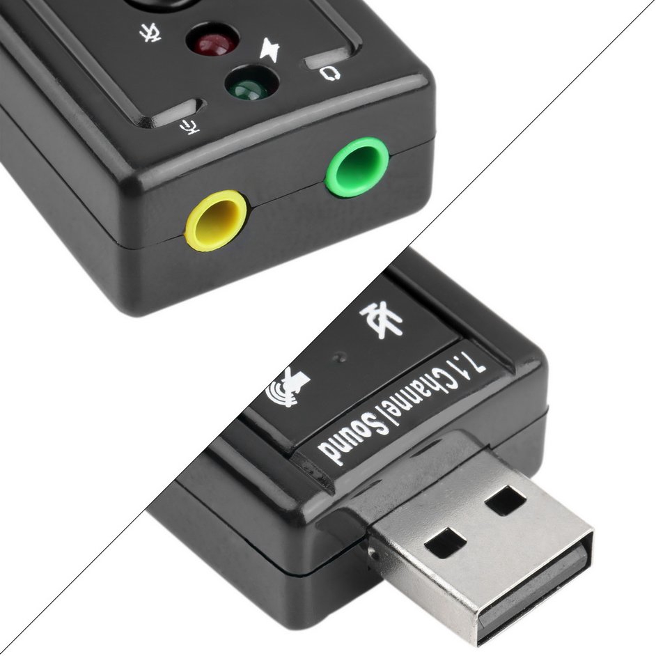 Usb 2.0 Kết Nối Âm Thanh 7.1 Kênh