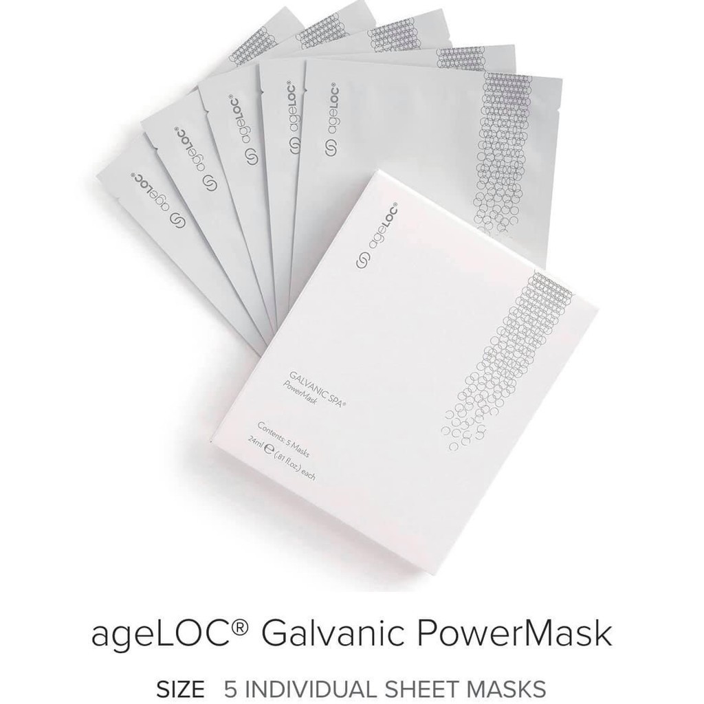 MẶT NẠ CẤP ẨM TỨC THÌ AGELOC GALVANIC SPA POWER MASK NUSKIN