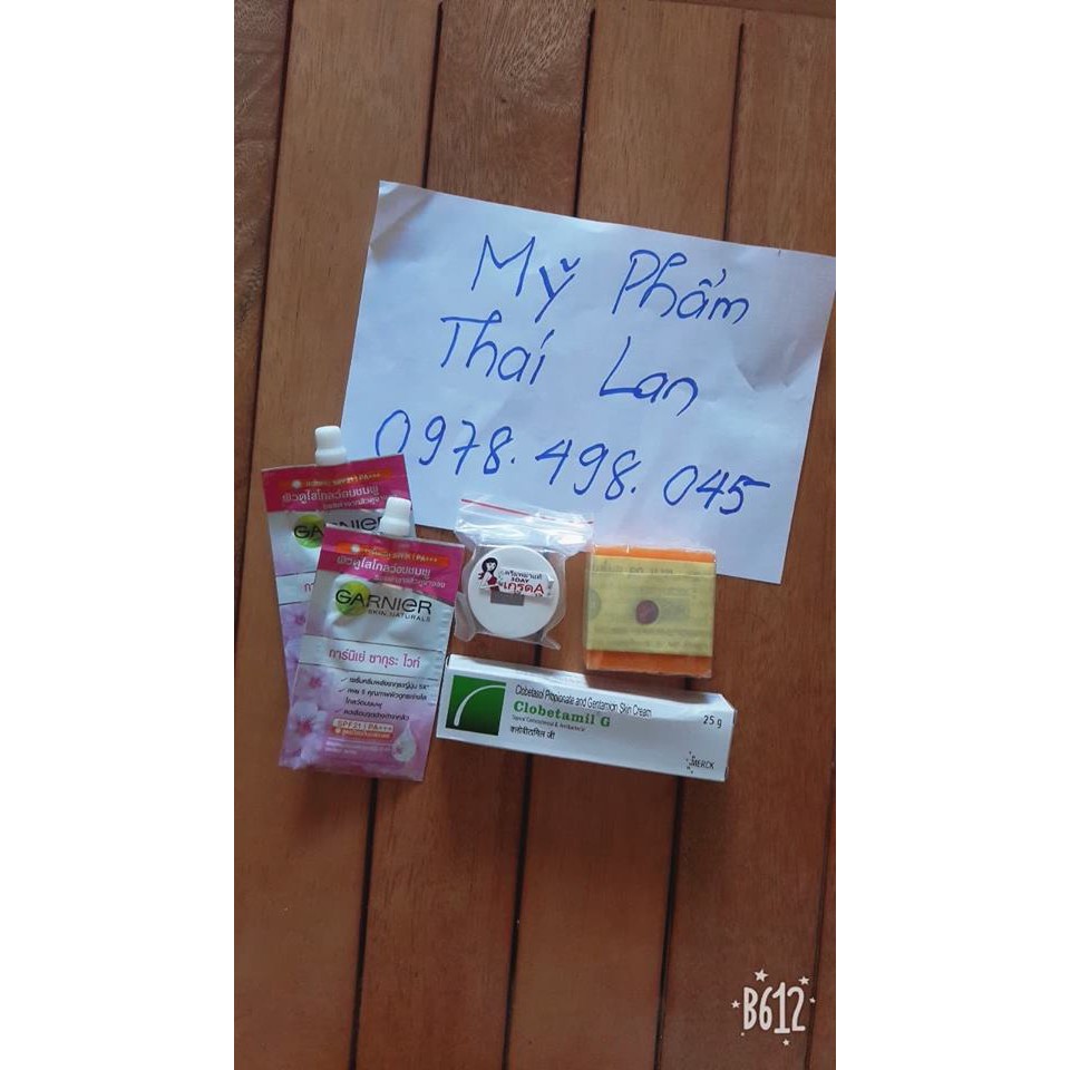 Bộ nám mụn tàn nhang clobetamil g thái