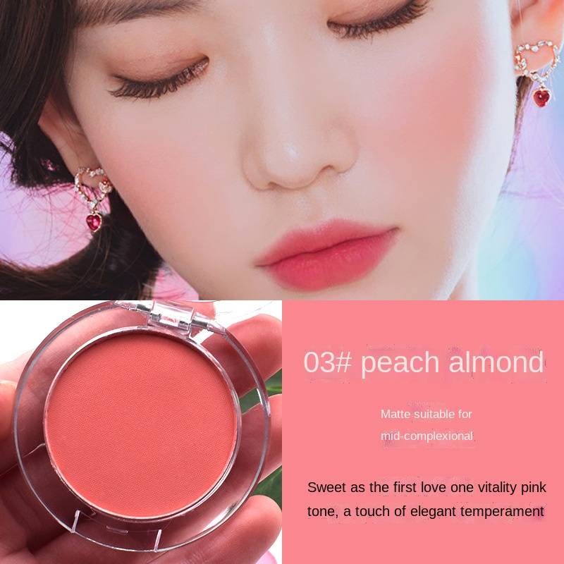 Phấn Má Hồng Đơn Sắc Màu Lì OEM