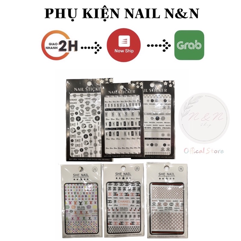 STICKER NHÃN HIỆU