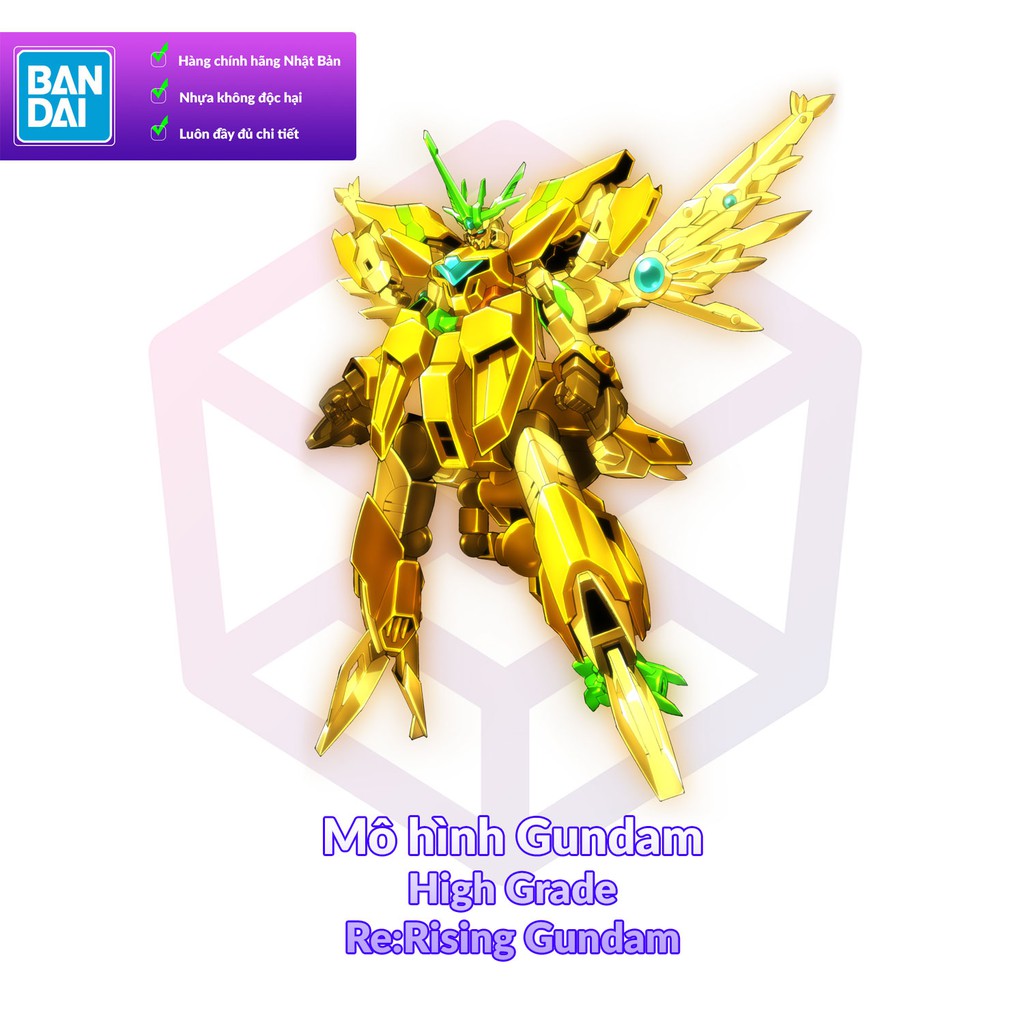 Mô Hình Gundam Bandai HG Re Rising Gundam [GDB] [BHG]