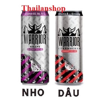 (HCM) Nước ngọt có gas Sting Warrior 325ml Thái Lan HSD 7/2023