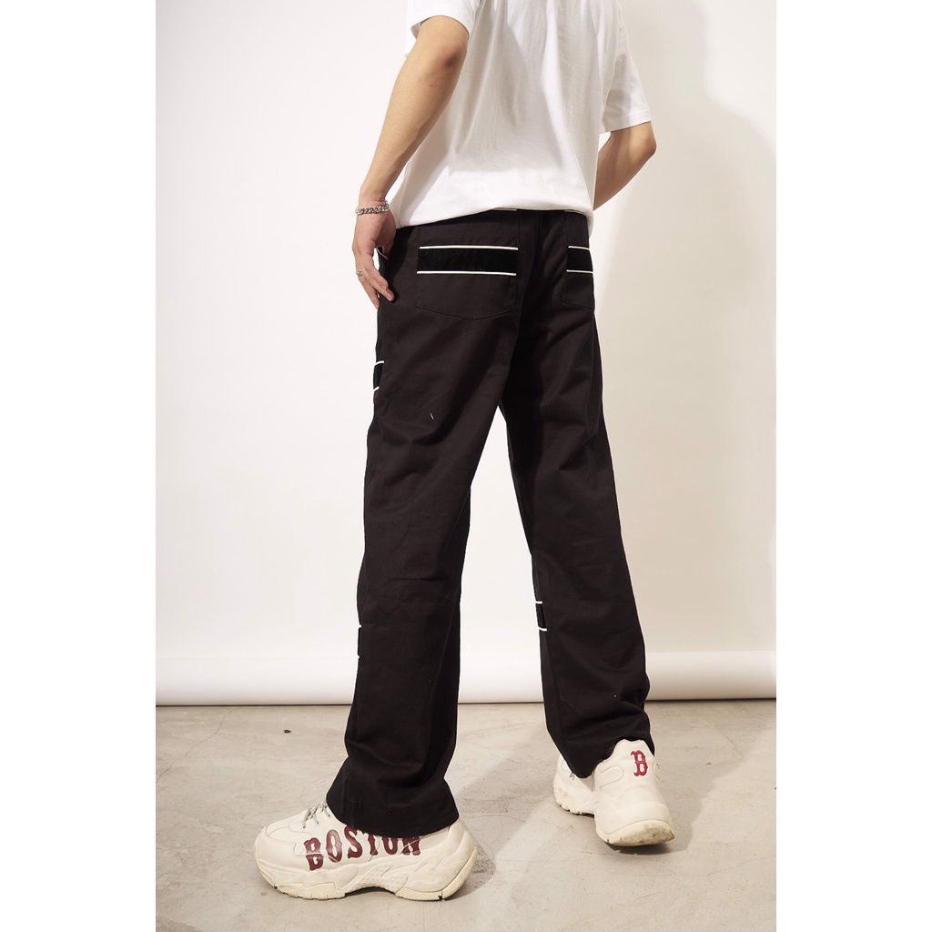[Mã BMBAU50 giảm 7% đơn 99K] Quần Pants Nam Vải Khaki Thoải Mái Sọc Vuông VICOLAS - CHANEL KAKI PANTS