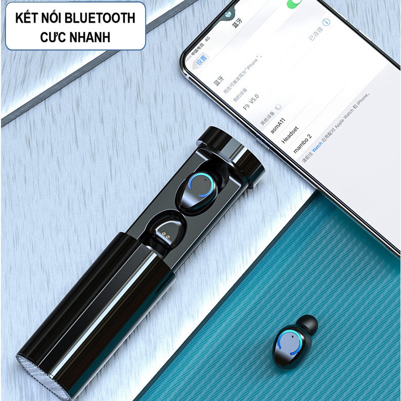 Tai nghe bluetooth Q19 Cao Cấp Nhiều Bản ( Hàng Nhập Khẩu)