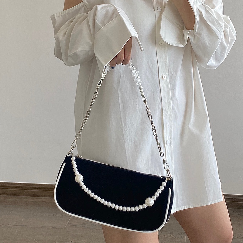 Túi xách nữ phong cách retro Pháp tiểu thư sang chảnh