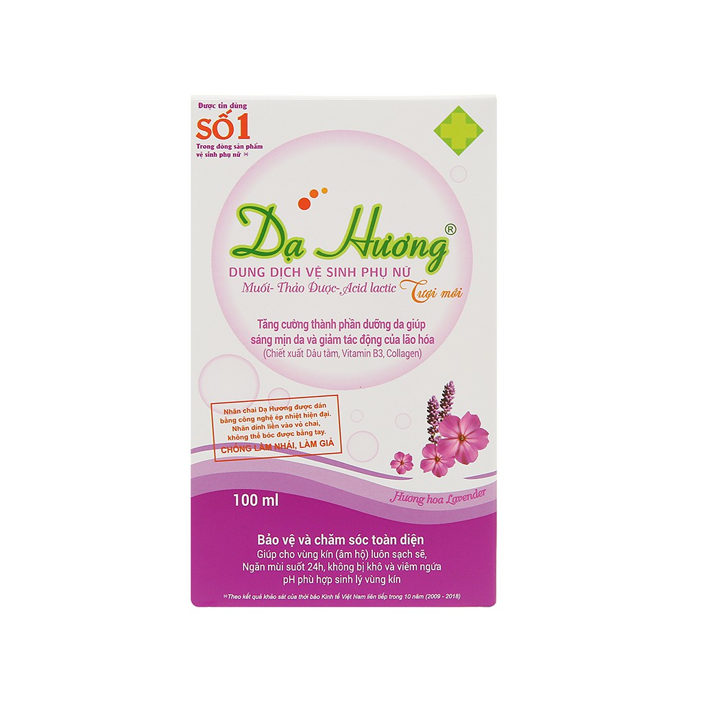 Dung dịch vệ sinh phụ nữ Dạ hương 100ml