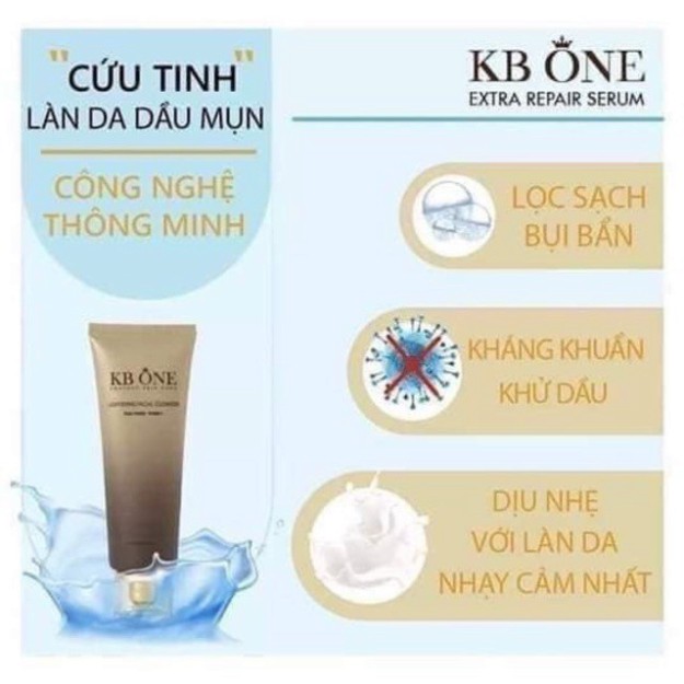 Sữa rửa mặt 💕FREESHIP💕 Sữa rửa mặt kbone cho da dầu, làm trắng da