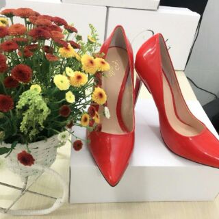 Giày cao gót 9p màu đỏ