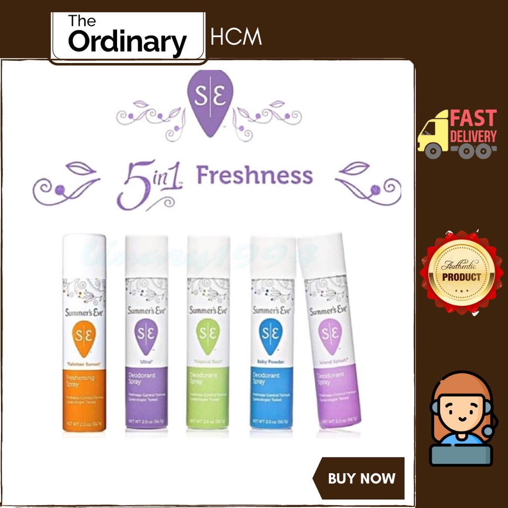 Xịt Phụ Khoa Summer’s Eve Spray