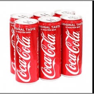 Lốc 6 lon coca-cola 330ml/ lon