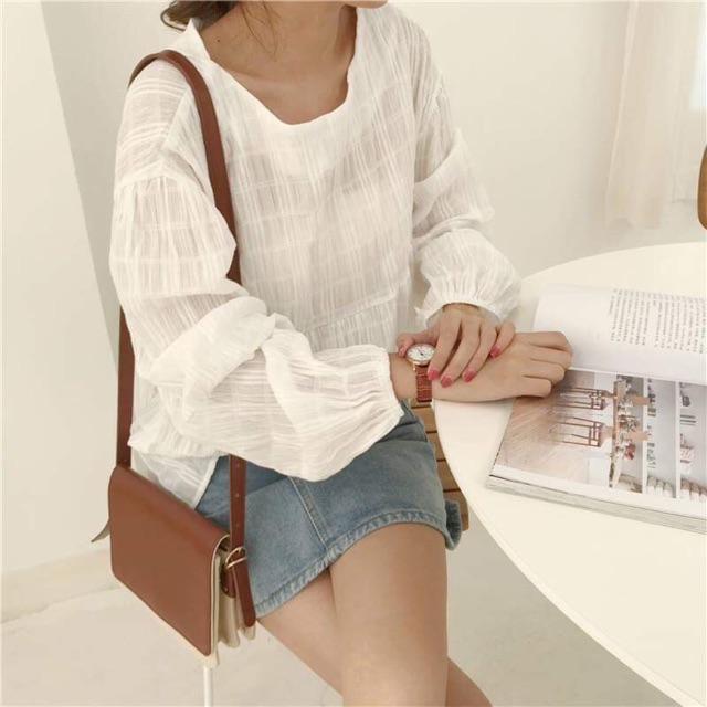 Áo babydoll ulzzang