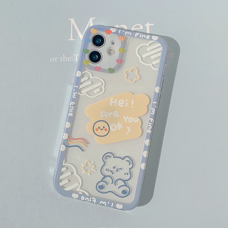 (SIÊU RẺ) Ốp lưng Iphone gấu im fine 6/6plus/6s/6splus/7/7plus/8/8plus/x/xr/xs/11/12/13/pro/max/plus/promax