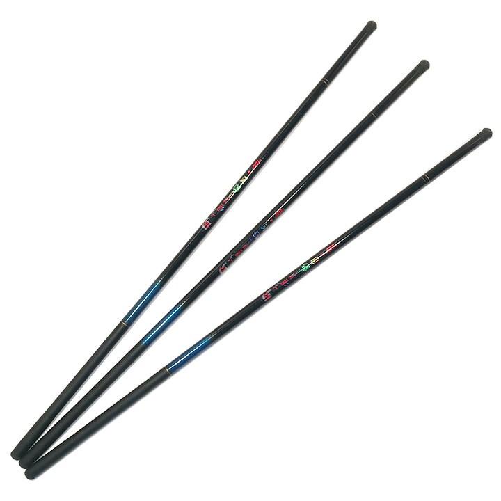 Cần Câu Tay Đơn cacbon giá rẻ 2,7m đến 6,3m HY TẶNG cước,lưỡi.phao.quấn cươc (*Kim Thủy)