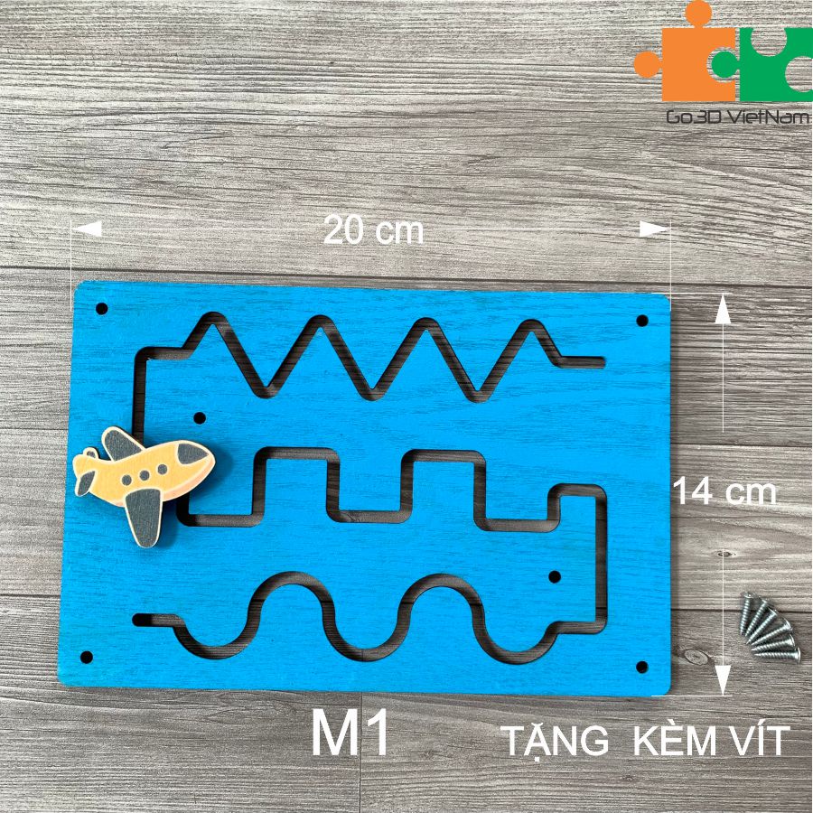 Mê cung-Phụ Kiện Làm Bảng Bận Rộn Busy Board-Mê cung Liên Hoàn-Mê Cung Tìm Đường