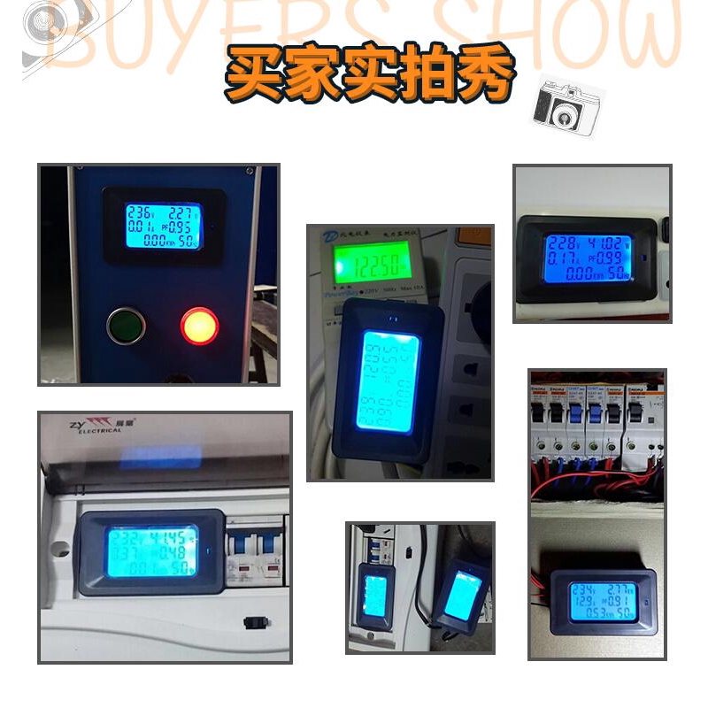 Thiết Bị Đo Điện Áp Ac22Kw 110~250V 100A
