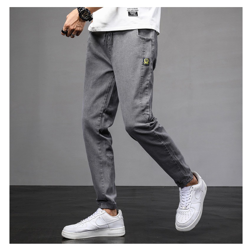 Quần Jean Nam Dáng Joger Trẻ Trung Vải Dày | BigBuy360 - bigbuy360.vn