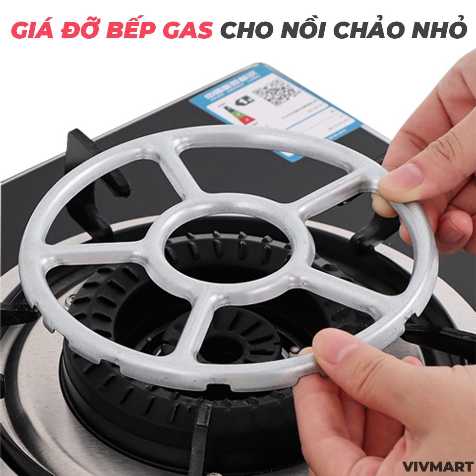 Giá Đỡ Nồi Chảo Nhỏ Chống Trượt Cao Cấp - Giá Đỡ Bếp Gas Tiện Lợi