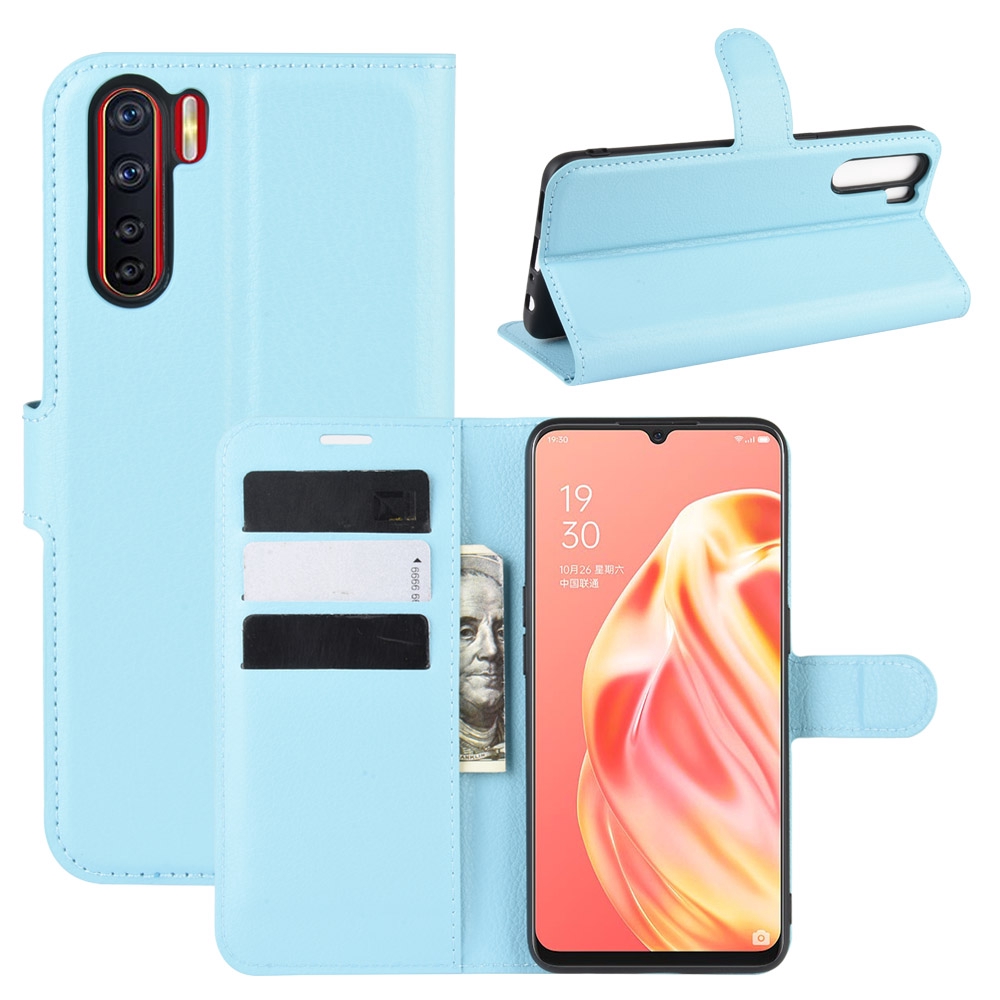 Bao da nắp lật có ngăn đựng thẻ sang trọng cho OPPO A91 A31 F15 A8 | BigBuy360 - bigbuy360.vn