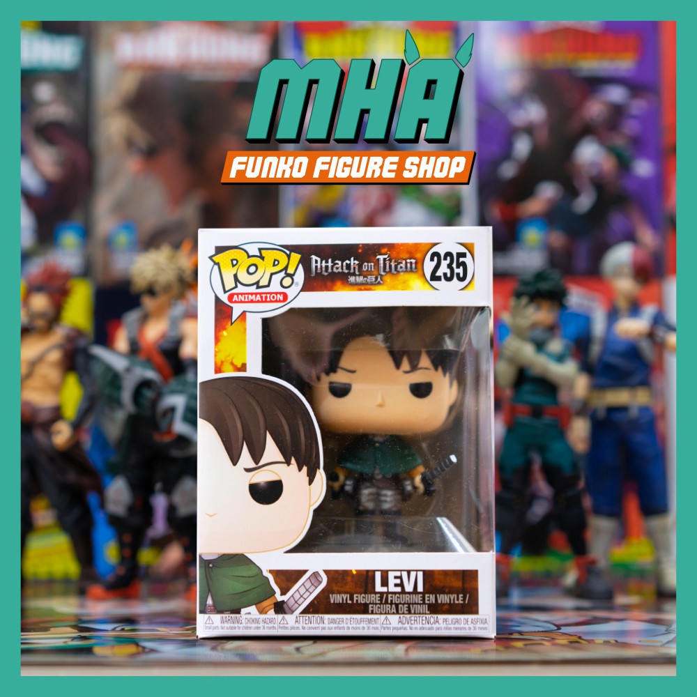 Chính Hãng Funko Pop Attack on Titan - Mô Hình Levi Ackerman Funko Pop