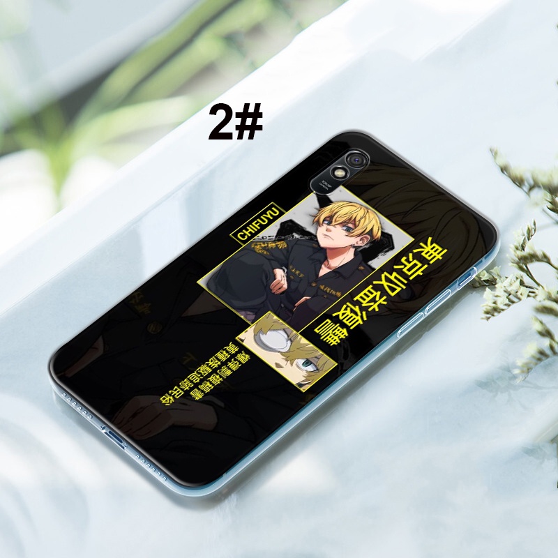 Ốp điện thoại silicone mềm trong suốt in hình anime Tokyo Revengers cho iPhone XR SE 2020 7+ 8+ 6 6s 7 8 Plus 5 5s KI11