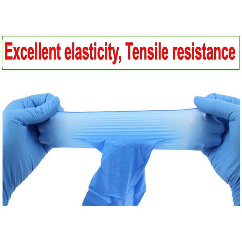 Set 20 Găng Tay Nitrile Không Bột Dùng Một Lần Disposable Gloves